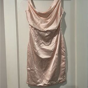 🚩SOLD🚩NWT Rosedress Pink Satin Mini Cocktail Dress